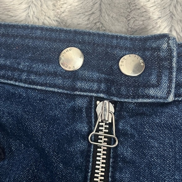 RAG & BONE Blue Racer Miniskirt Size 29 - Picture 8 of 10